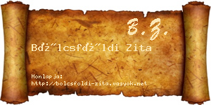 Bölcsföldi Zita névjegykártya